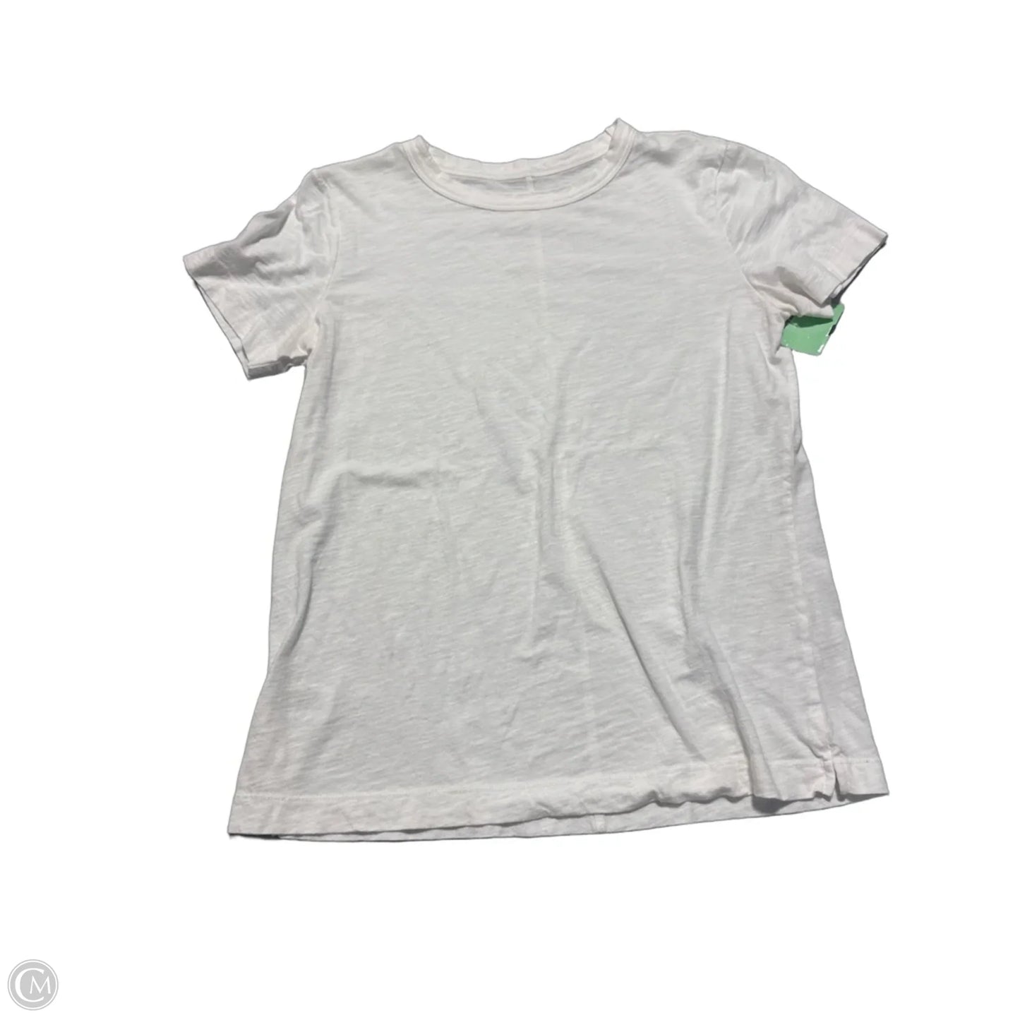 Top Short Sleeve Basic By Loft In White, Size: Xs