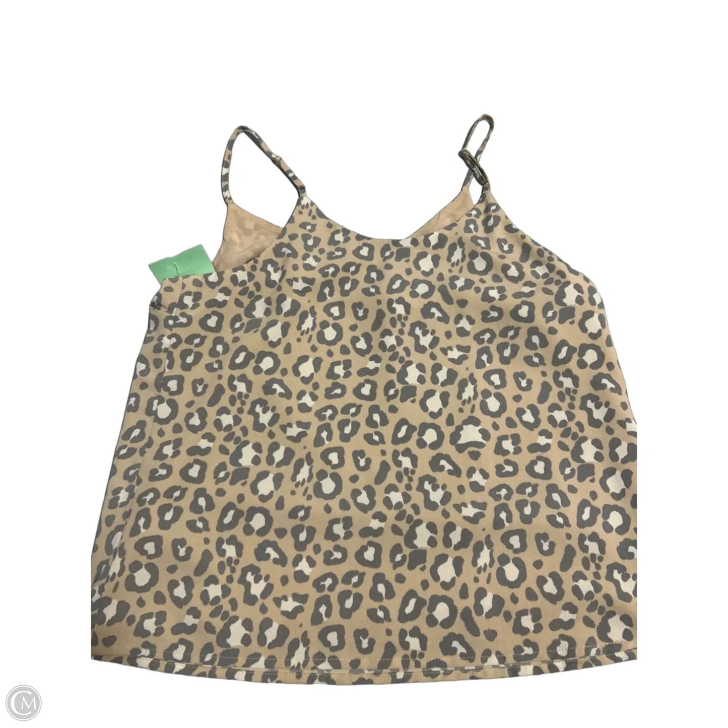 Tank Top By A New Day In Animal Print, Size: S