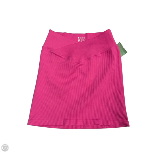 Athletic Skirt By Oqq In Pink, Size: M