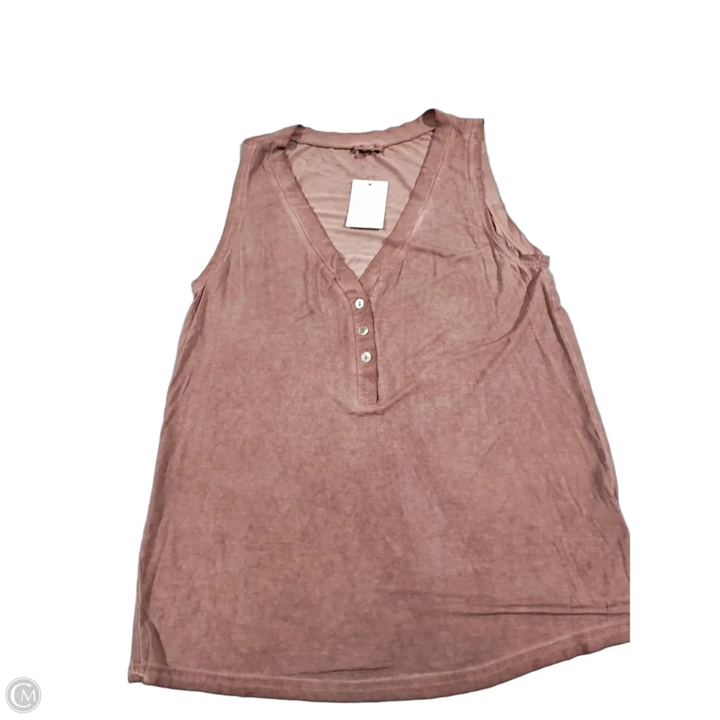 Tank Top By Pol In Red, Size: S
