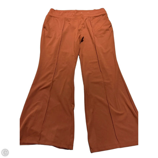 Athletic Pants By Stylus In Orange, Size: 1x