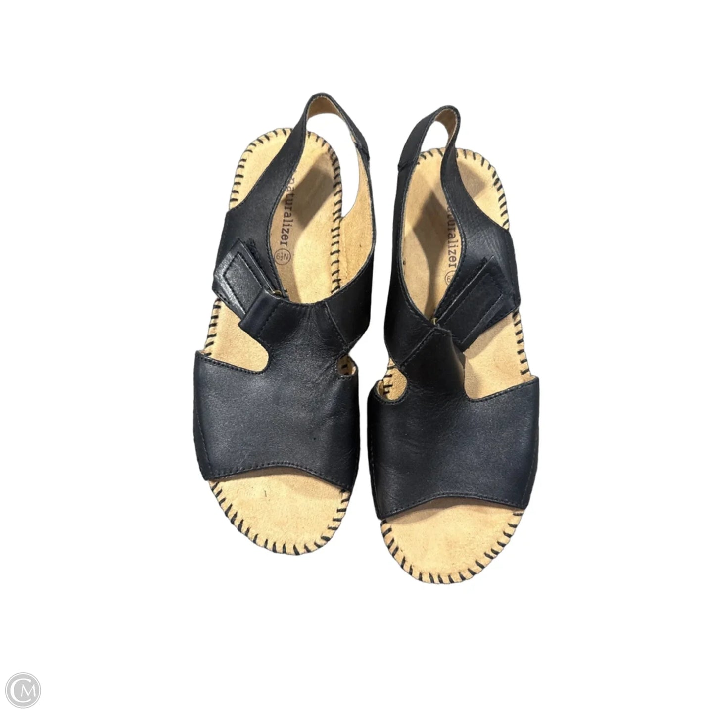 Sandals Flats By Naturalizer In Black, Size: 6.5