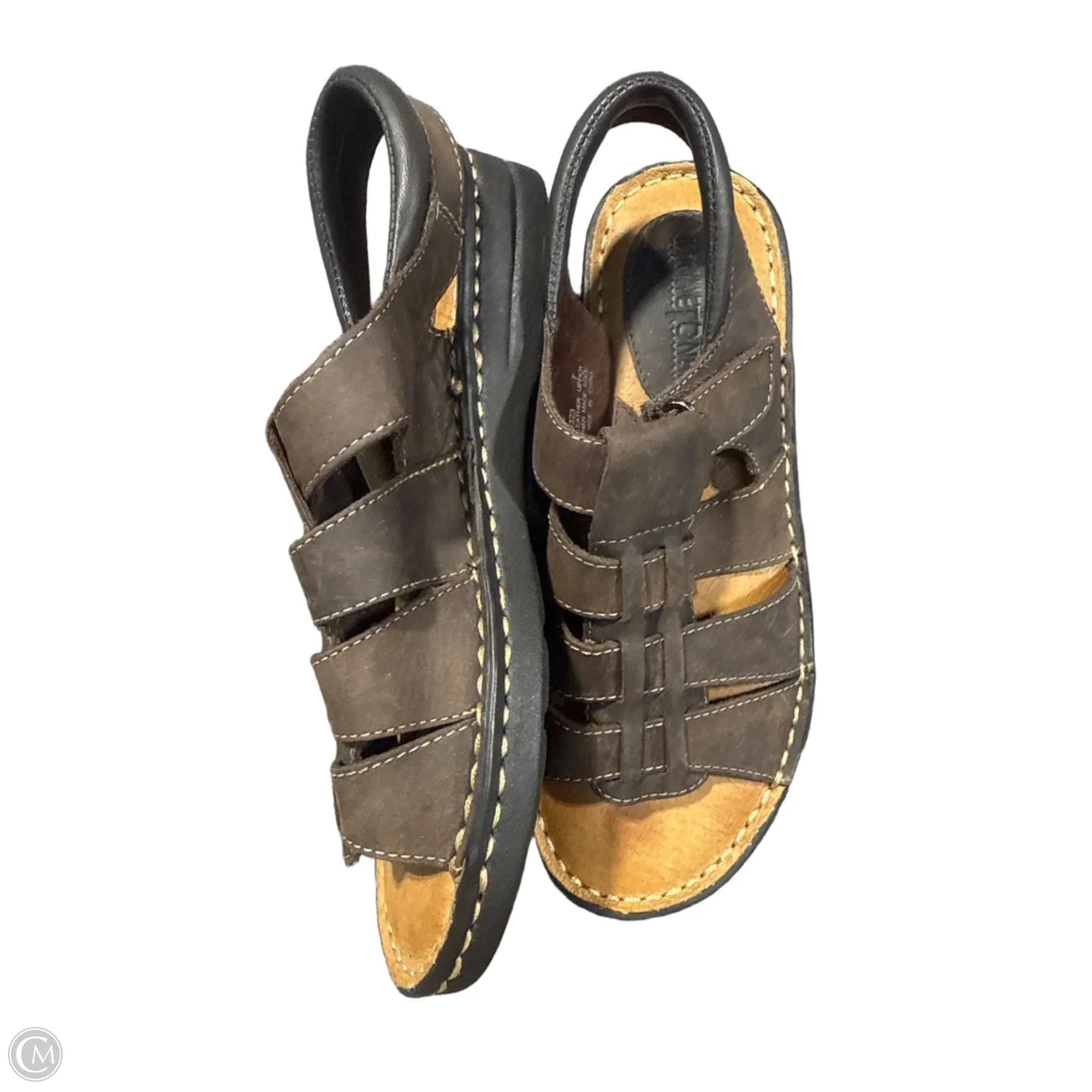 Sandals Flats By Minnetonka In Brown, Size: 7