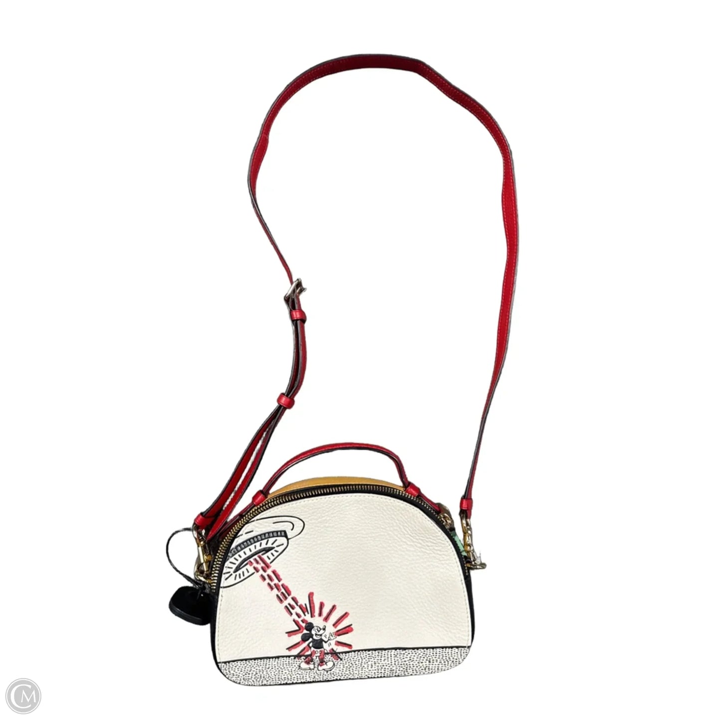 Crossbody Designer By Coach, Size: Small