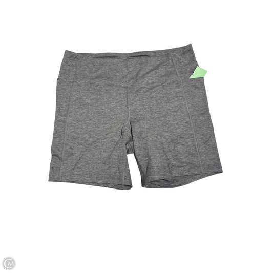 Athletic Shorts By Athletic Works In Grey, Size: Xl