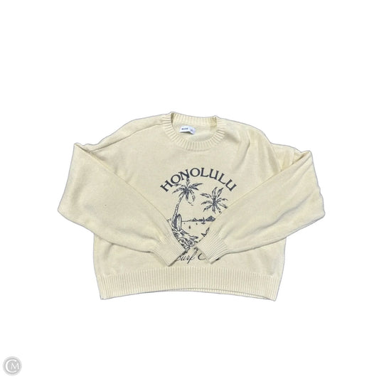 Sweater By Hollister In Yellow, Size: S