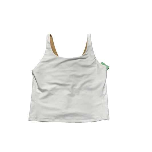 Athletic Tank Top By Old Navy In White, Size: Xl
