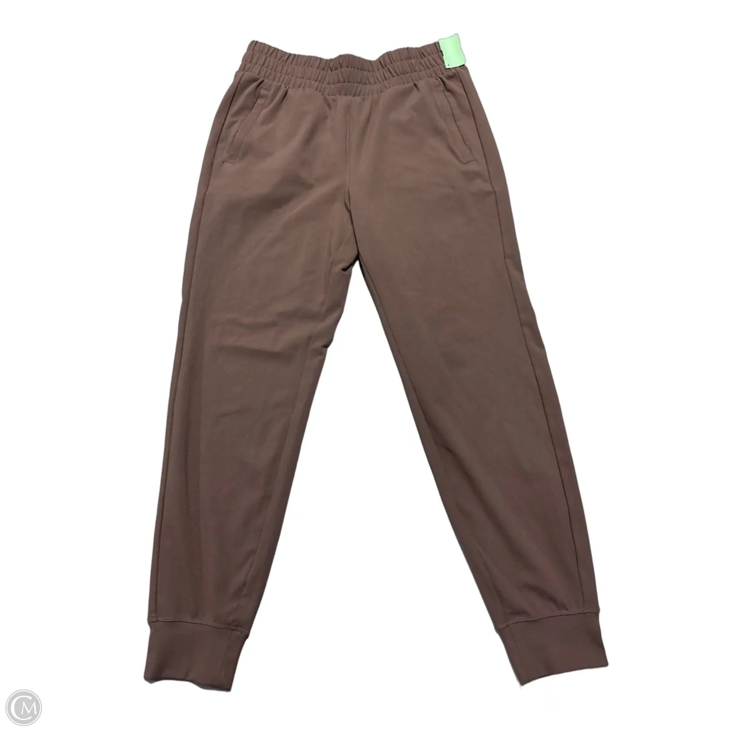 Athletic Leggings By Yogalicious In Brown, Size: M