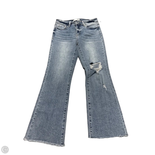 Jeans Skinny By Vervet In Blue Denim, Size: 4