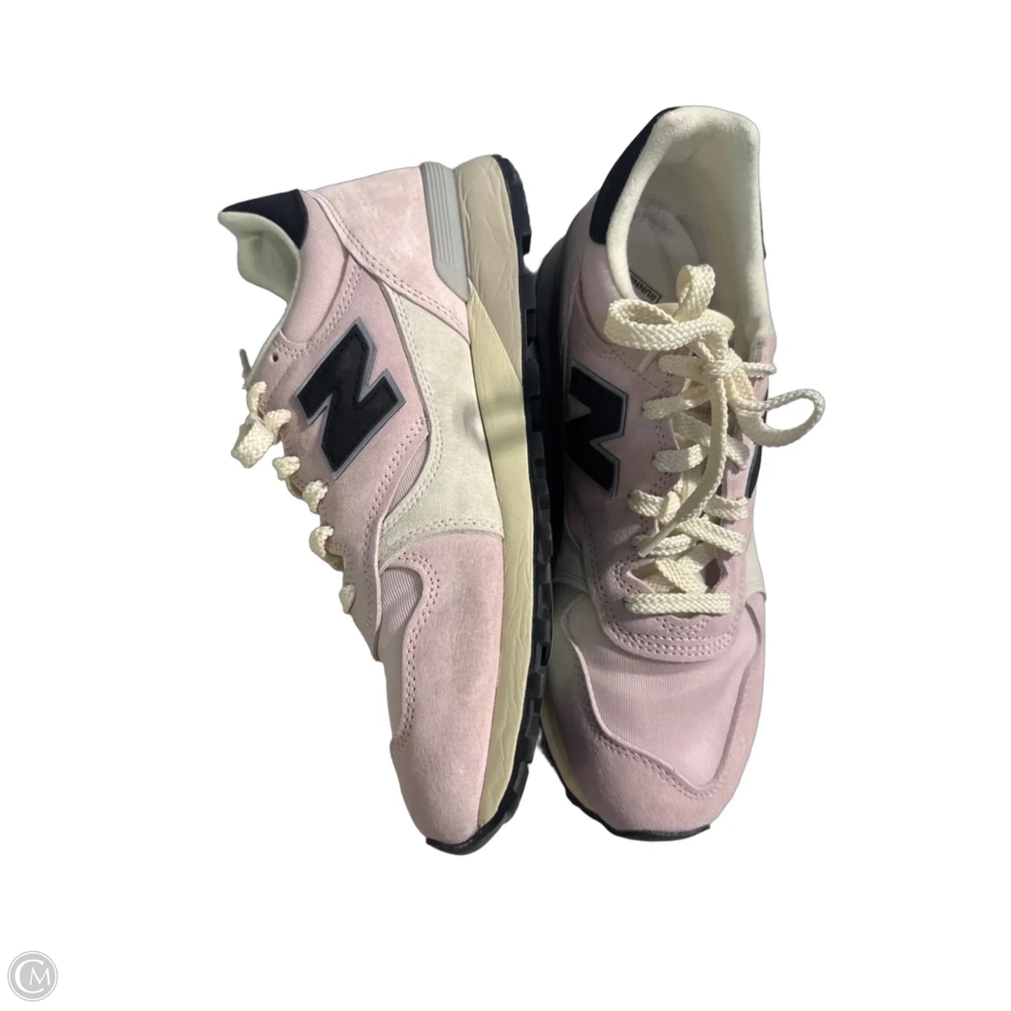 Shoes Sneakers By New Balance In Cream & Pink, Size: 10.5