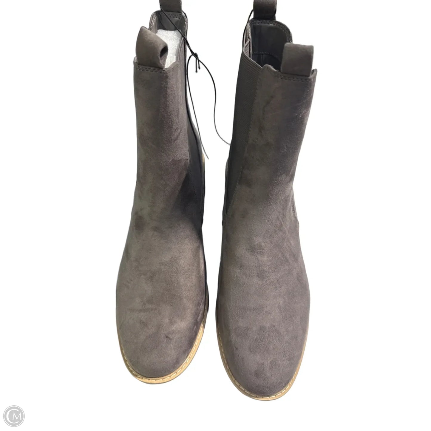 Boots Ankle Flats By Maurices In Grey, Size: 12