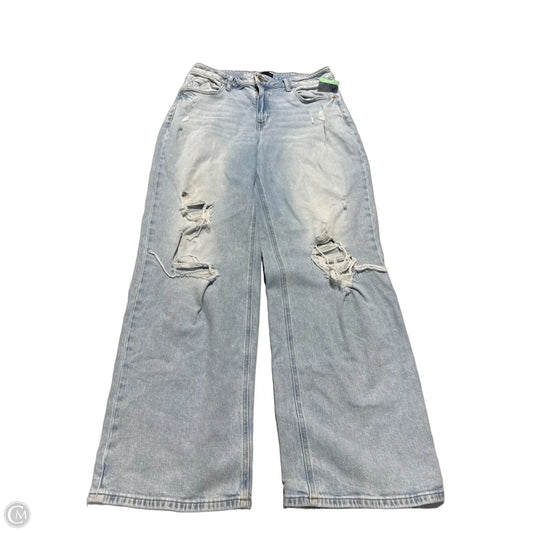 Jeans Wide Leg By Edgely In Blue Denim, Size: 16