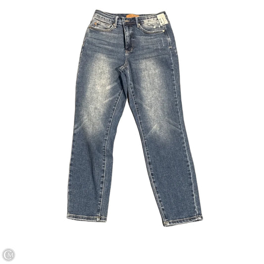 Jeans Straight By Judy Blue In Blue Denim, Size: 6