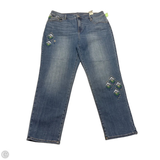 Jeans Skinny By Chicos In Blue, Size: 4