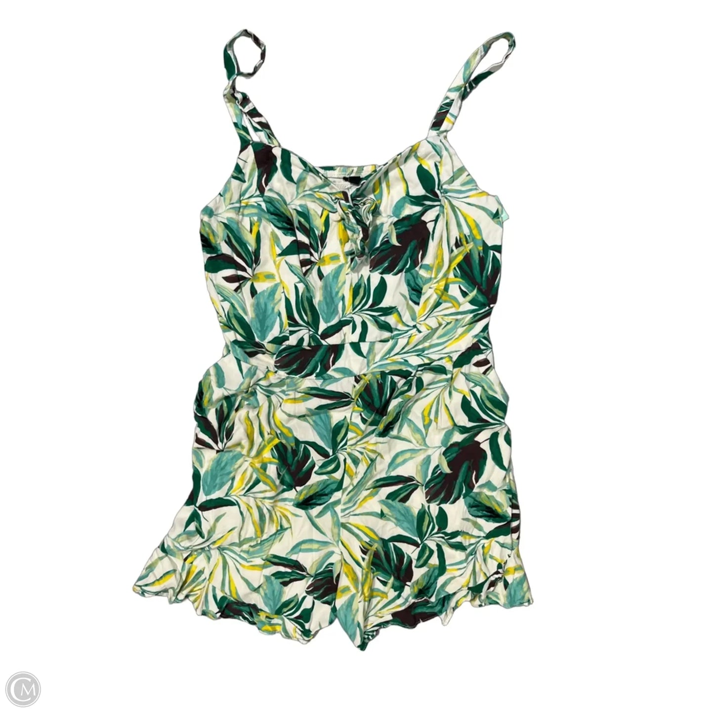 Romper By Torrid In Tropical Print, Size: 1x