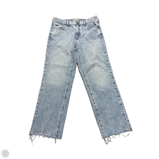 Jeans Straight By Pacsun In Blue Denim, Size: 8