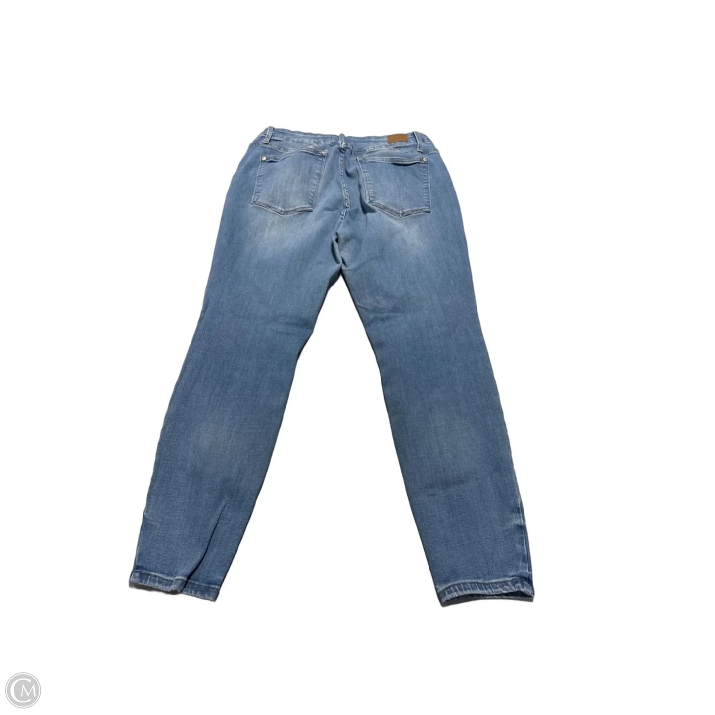 Jeans Straight By Judy Blue In Blue Denim, Size: 14
