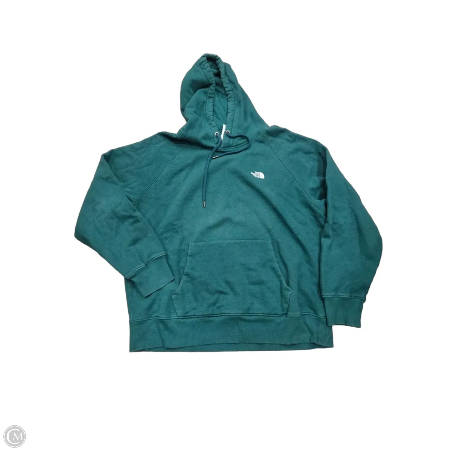 Sweatshirt Hoodie By The North Face In Green, Size: L