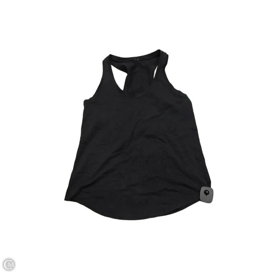 Athletic Tank Top By Lululemon In Black, Size: M