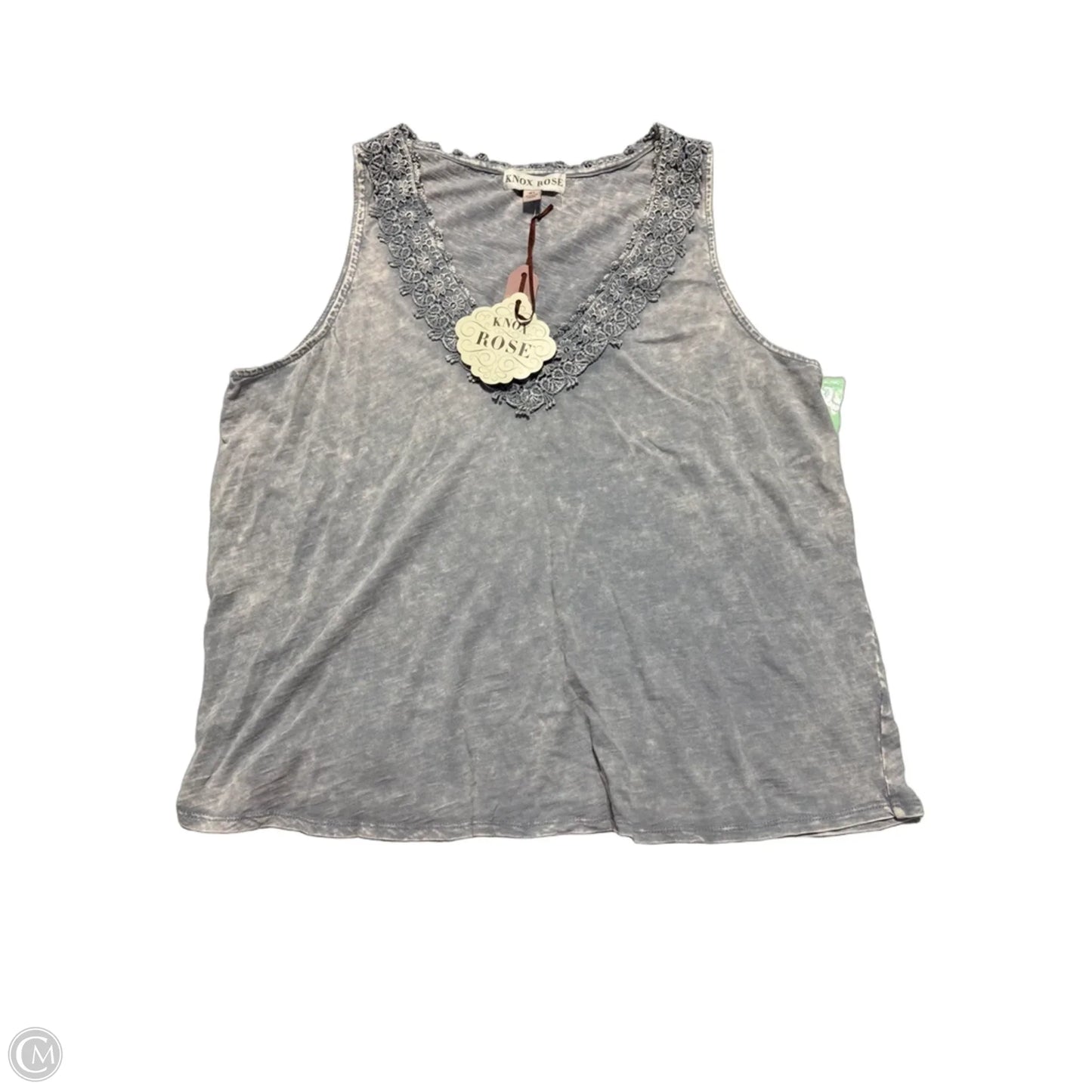 Tank Top By Knox Rose In Grey, Size: Xl