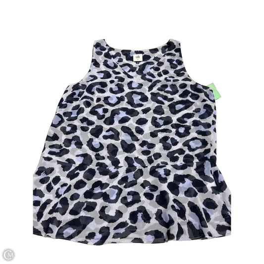 Top Sleeveless By Cabi In Blue, Size: M