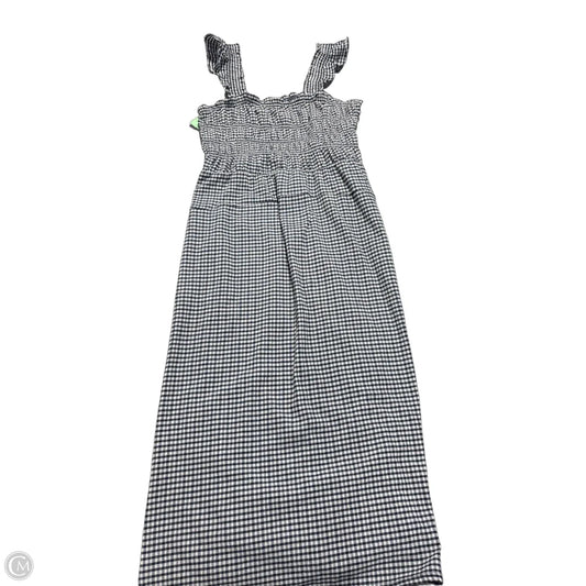 Dress Casual Maxi By Old Navy In Blue & White, Size: L