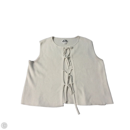 Tank Top By Future Collective In Cream, Size: M