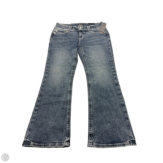 Jeans Boot Cut By Miss Me In Blue Denim, Size: 14