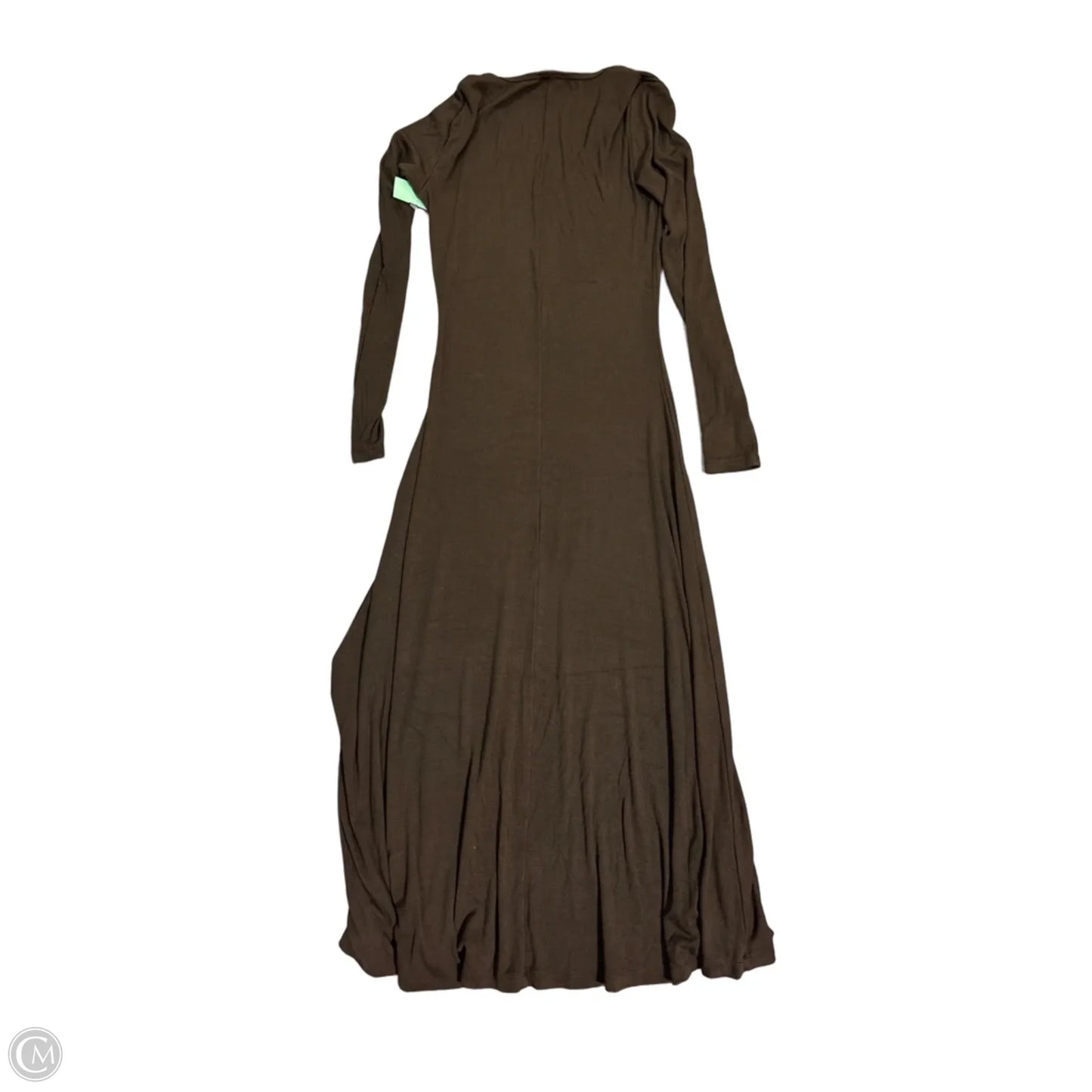 Dress Casual Maxi By Zara In Brown, Size: M