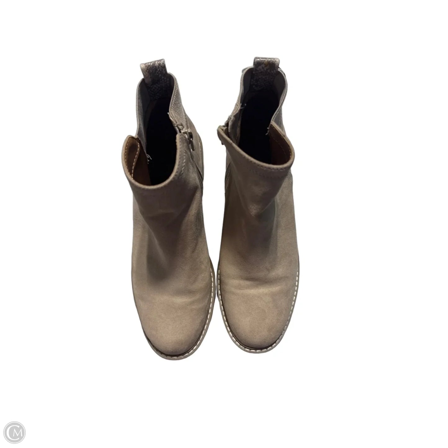Boots Ankle Flats By Universal Thread In Tan, Size: 8