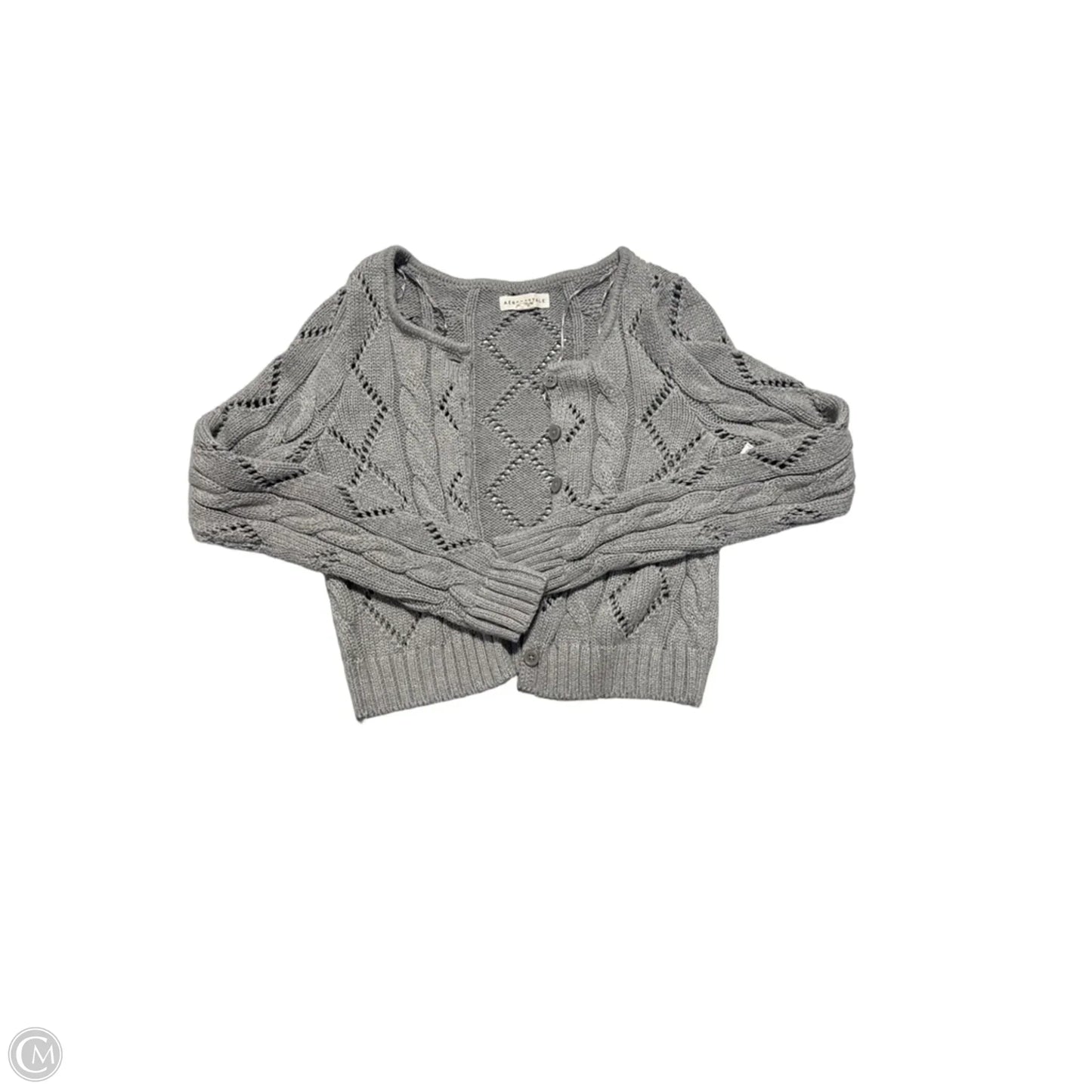 Cardigan By Aeropostale In Grey, Size: M
