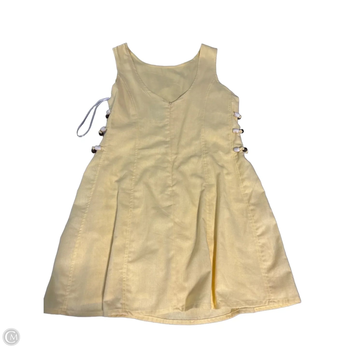 Dress Casual Short By Cmc In Yellow, Size: Xl