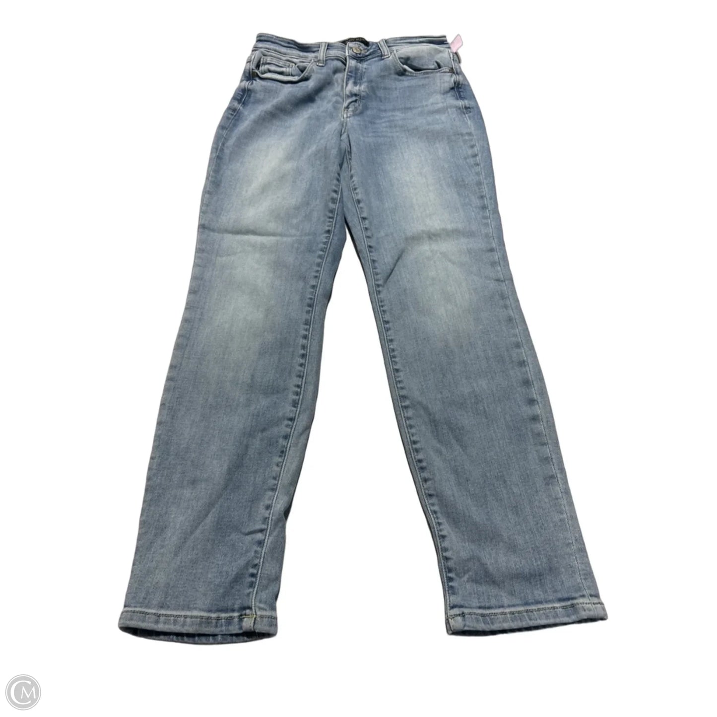 Jeans Straight By Judy Blue In Blue Denim, Size: 4