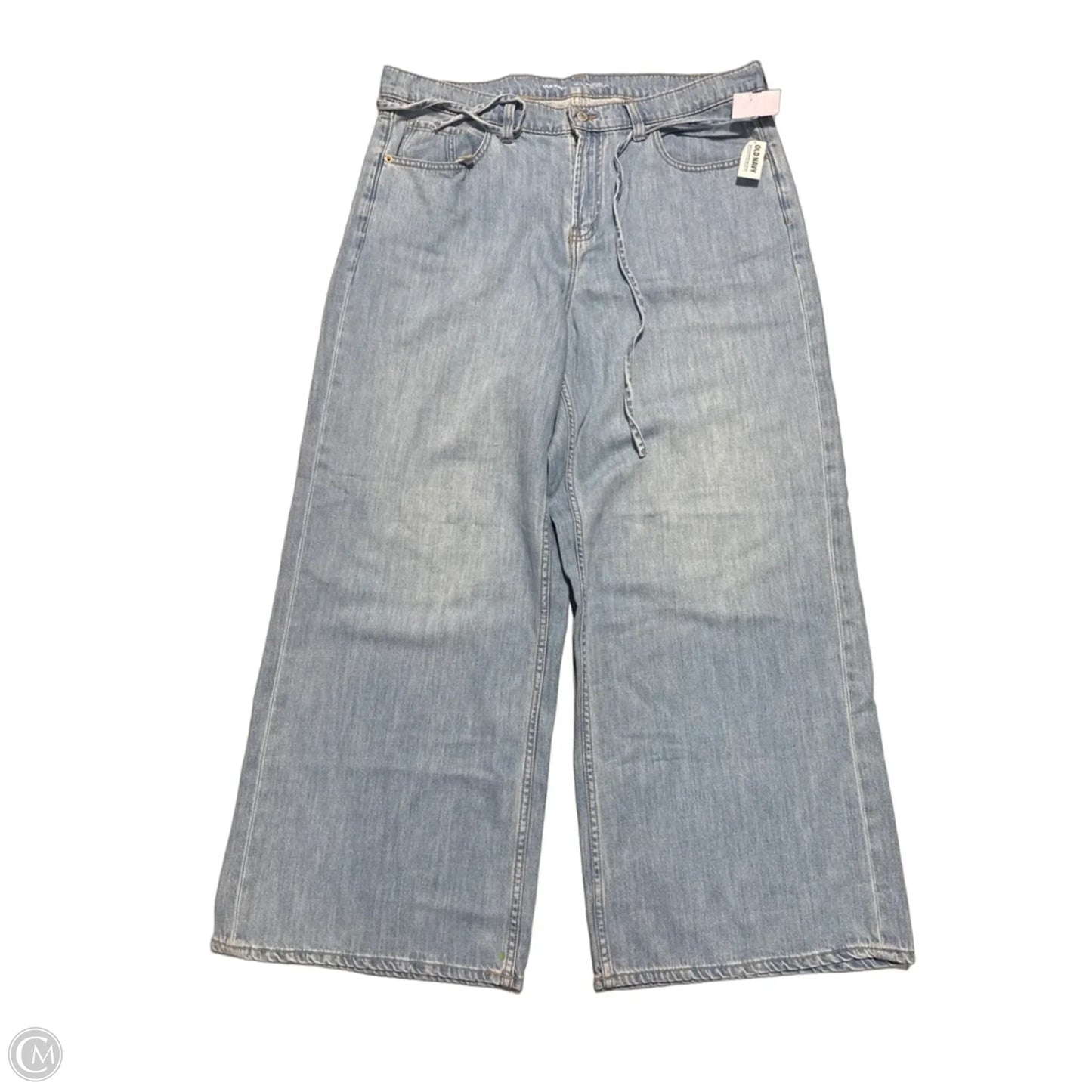 Jeans Wide Leg By Old Navy In Blue Denim, Size: 16