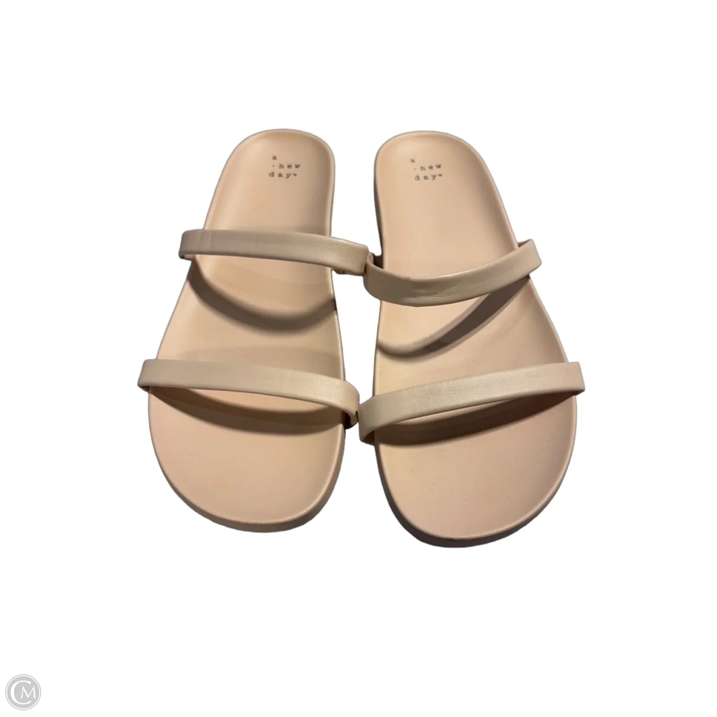 Sandals Flats By A New Day In Tan, Size: 11
