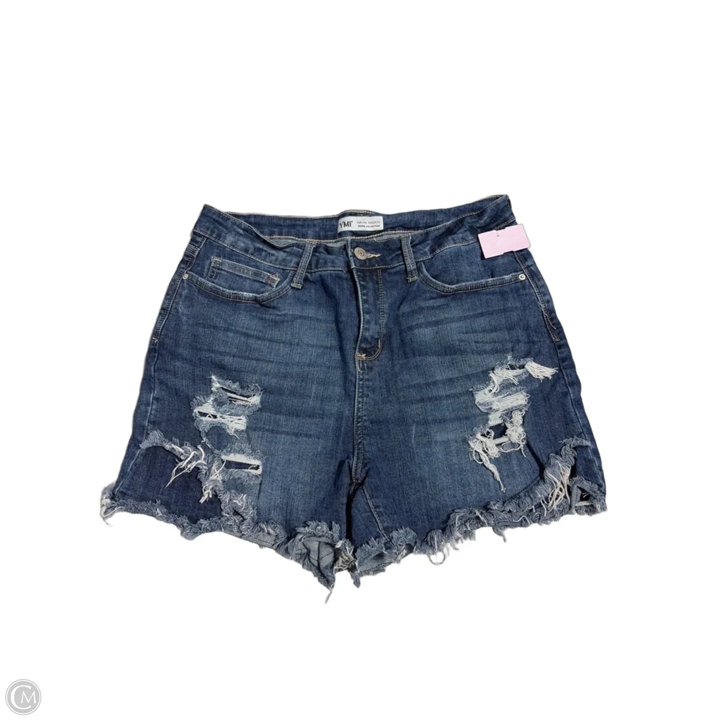 Shorts By Ymi In Blue Denim, Size: 16