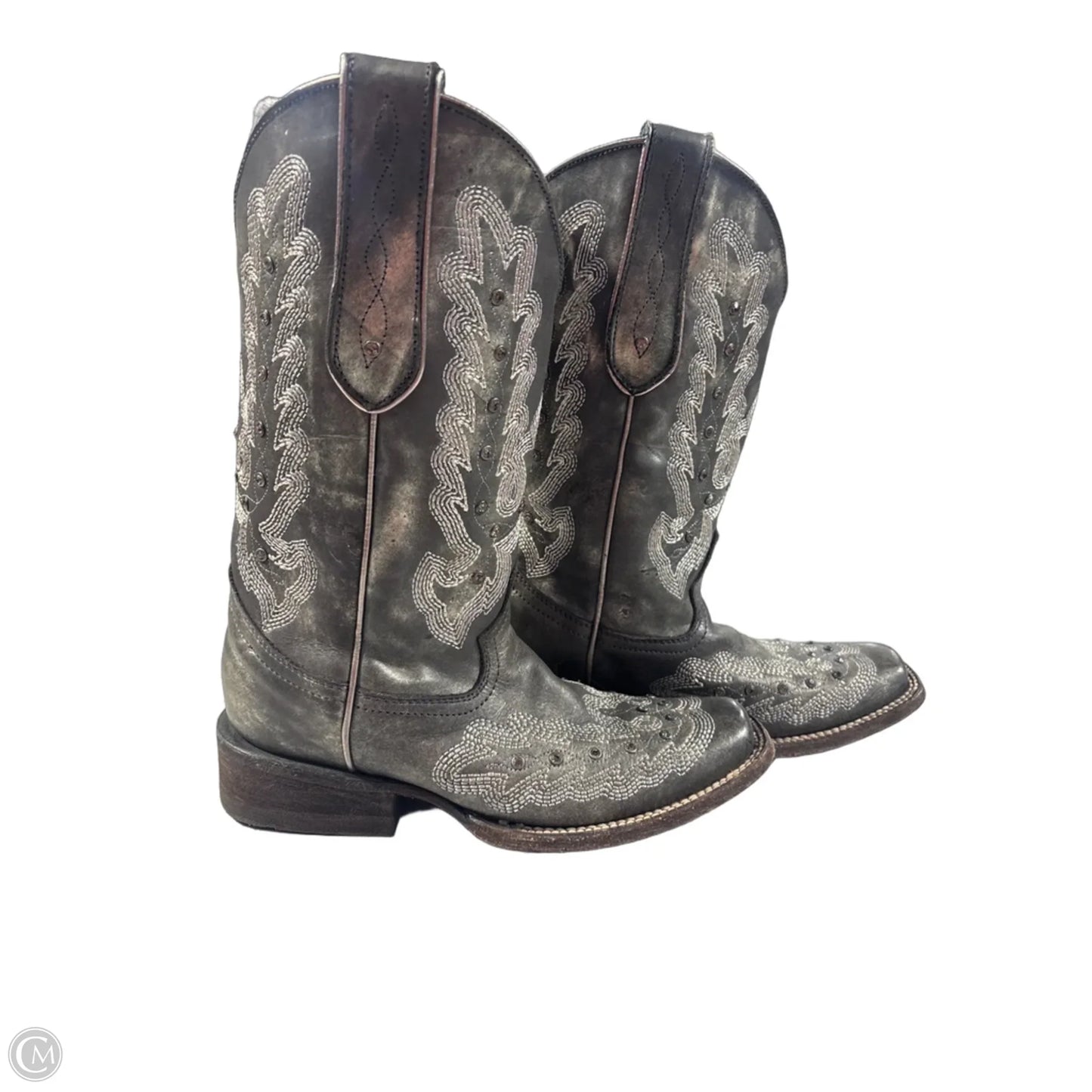 Boots Western By Corral In Grey, Size: 6.5