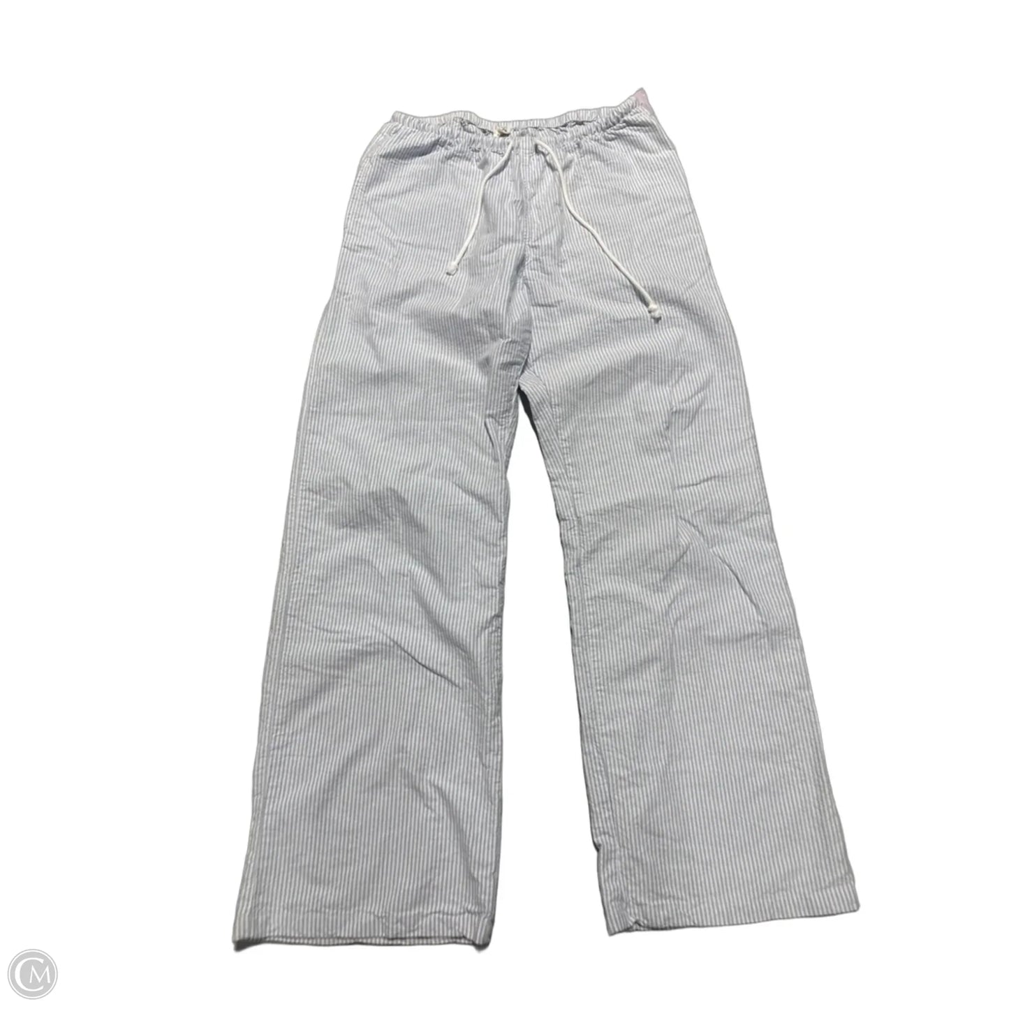 Pants Linen By John Galt In Blue & White, Size: S