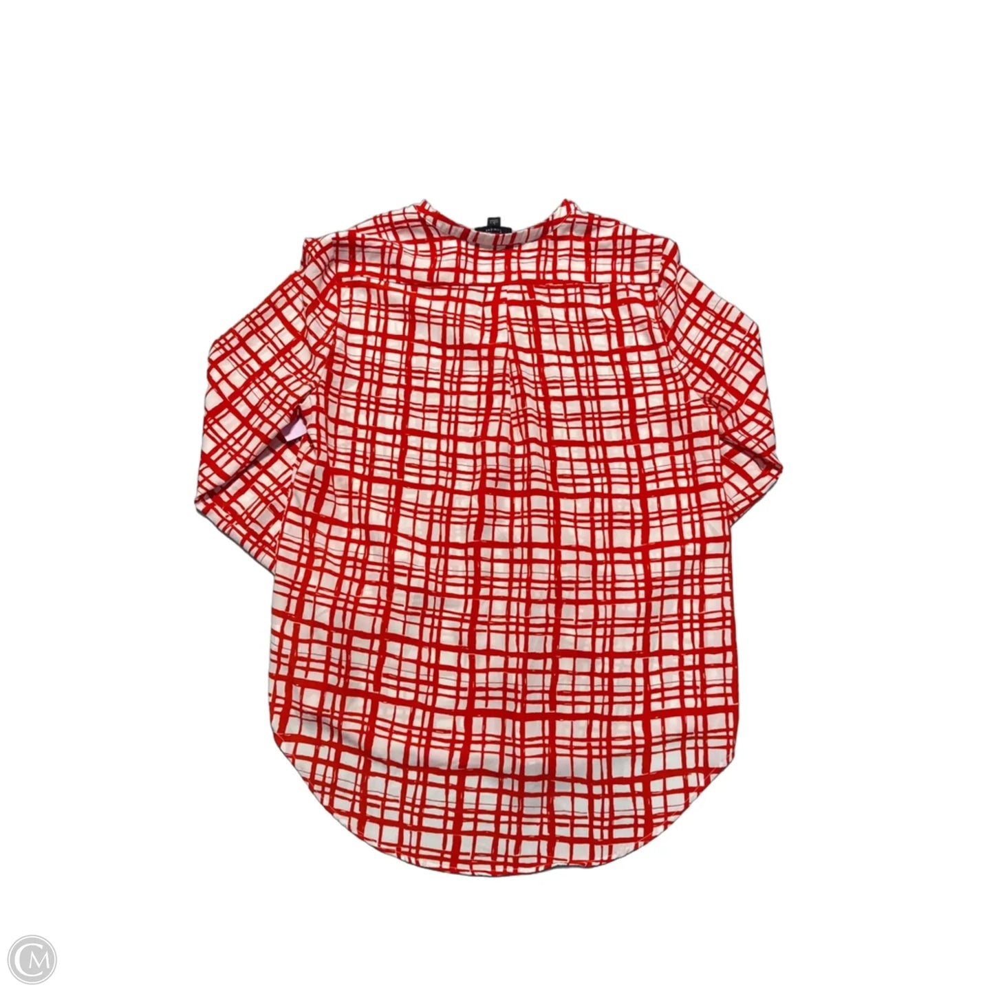 Top Long Sleeve By Lumiere In Orange, Size: L