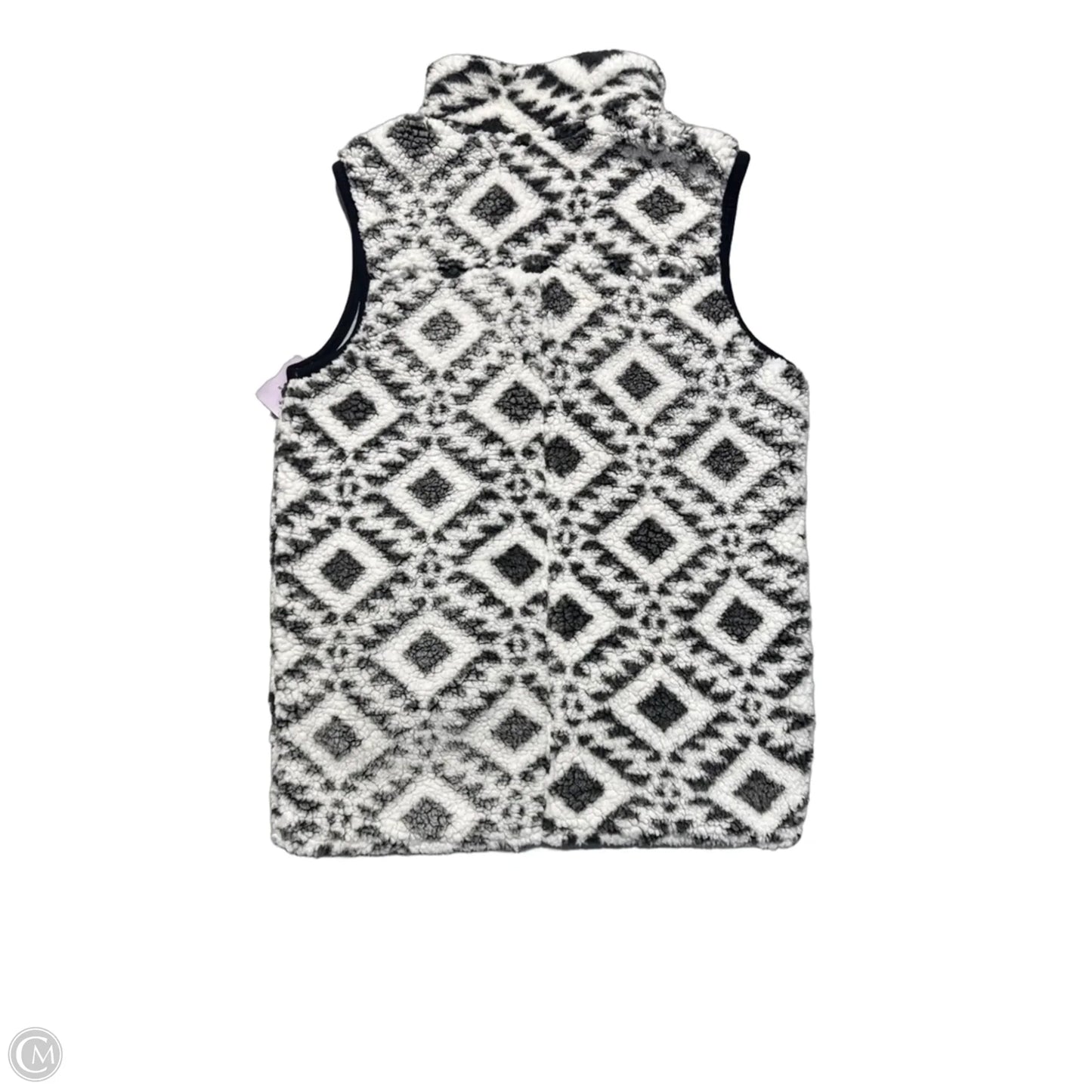 Vest Faux Fur & Sherpa By Pressbox In White, Size: L