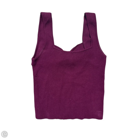 Tank Top By Anthropologie In Purple, Size: Xs