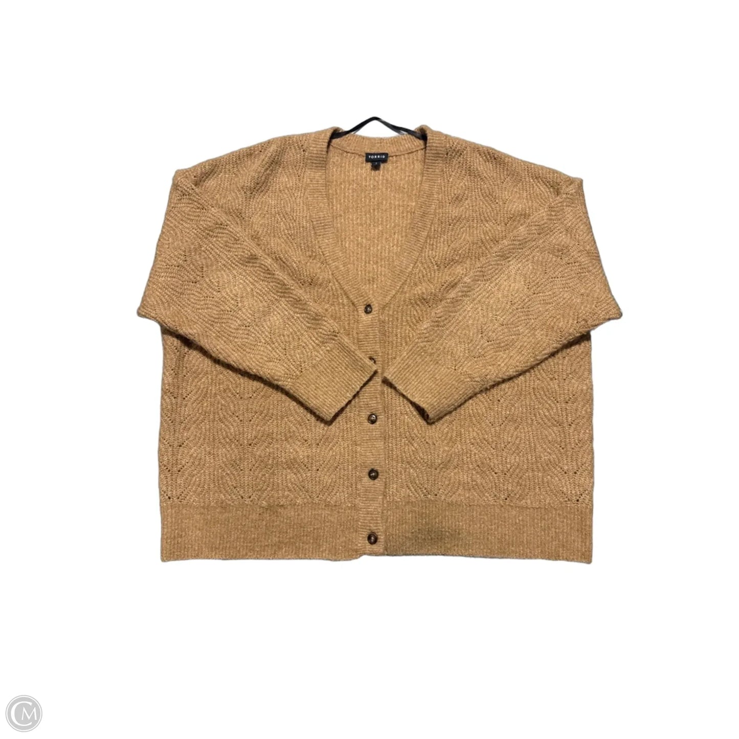 Cardigan By Torrid In Tan, Size: 2x