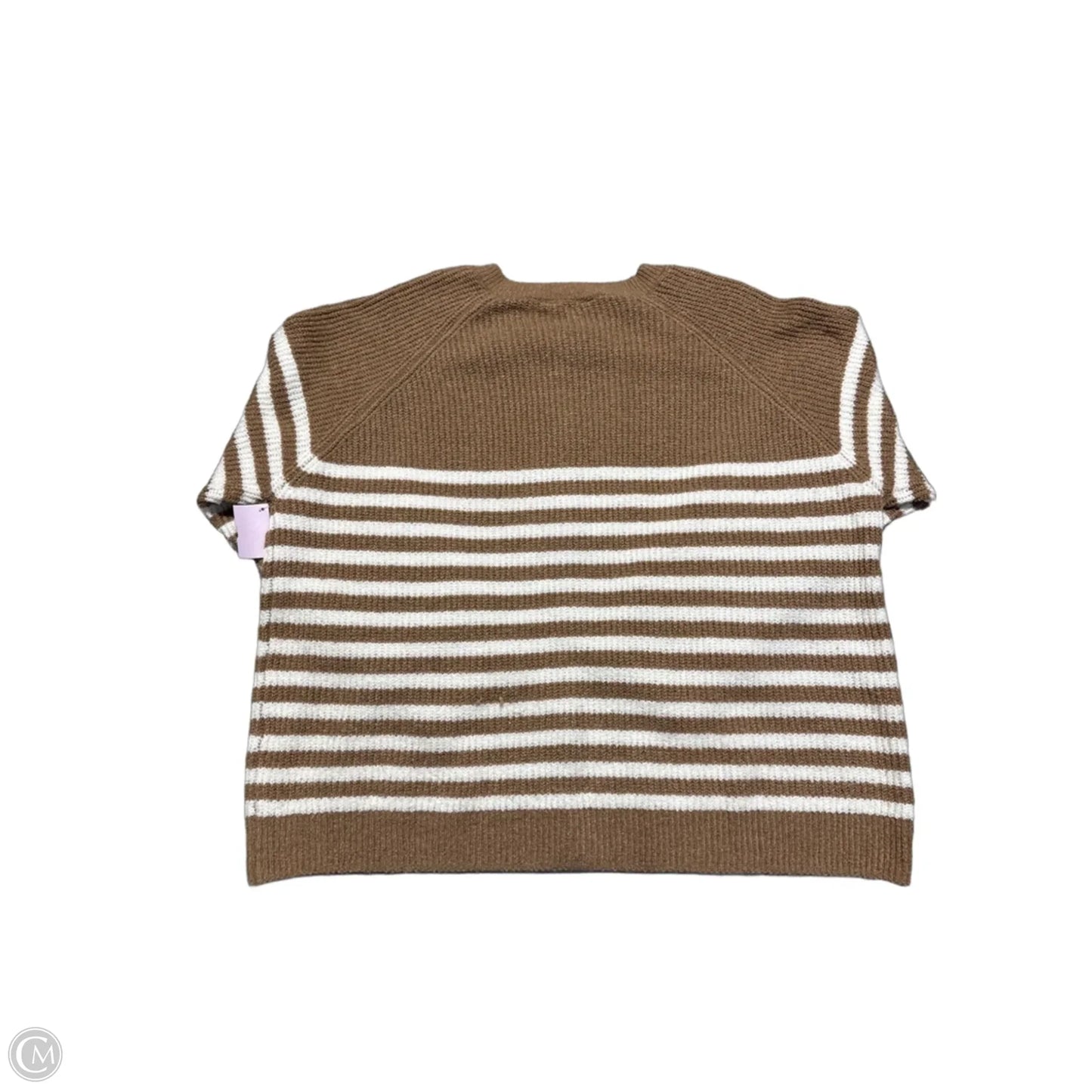 Sweater By Market & Spruce In Tan & White, Size: 2x