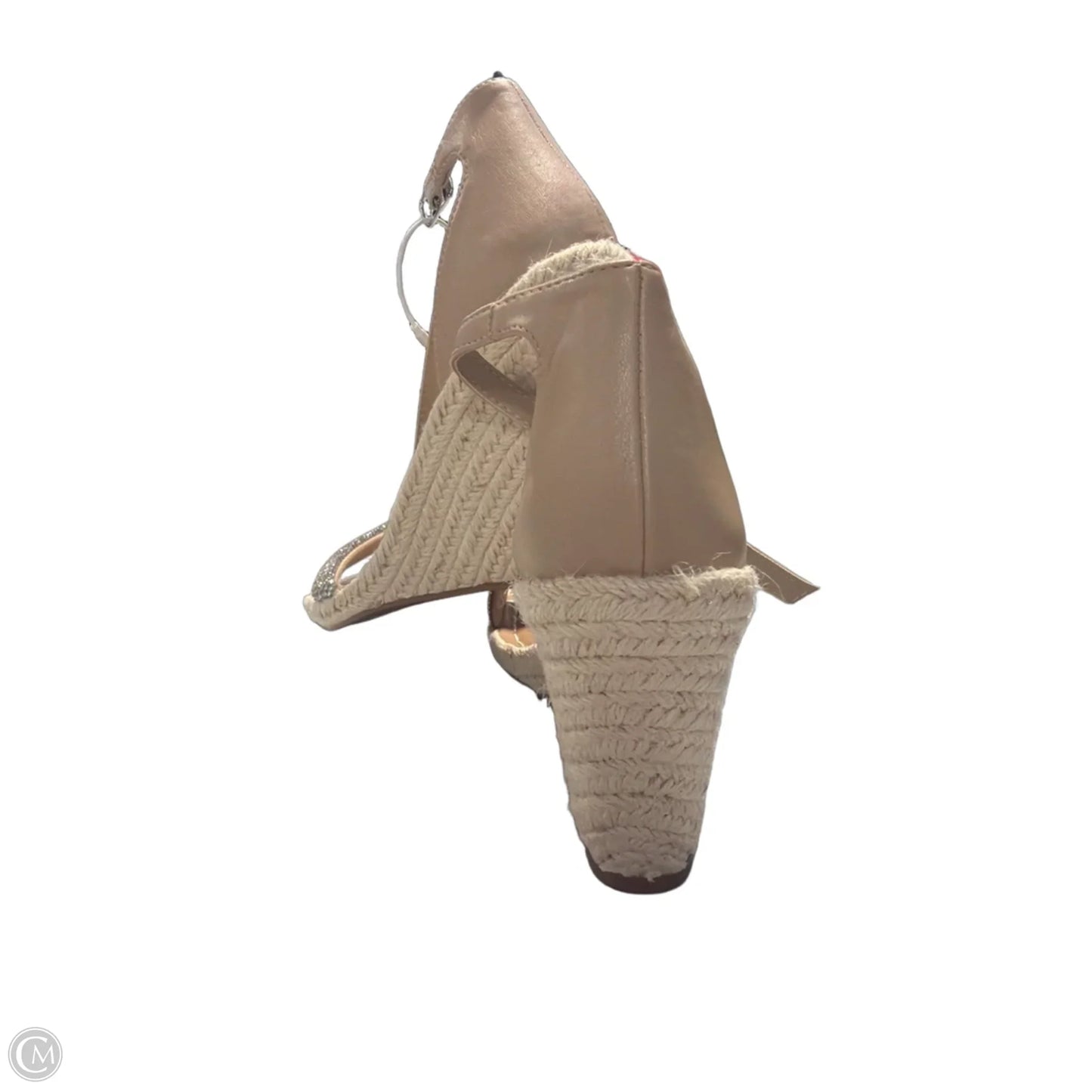 Shoes Heels Wedge By Steve Madden In Tan, Size: 8