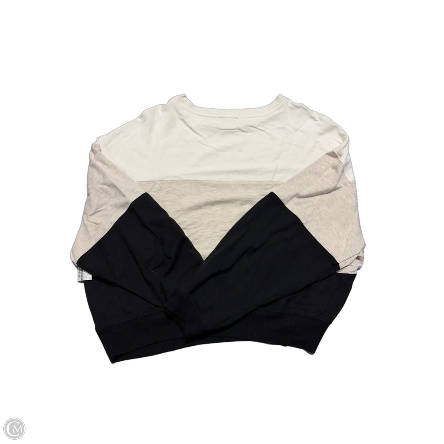 Top Long Sleeve By Z Supply In Black & Tan, Size: S