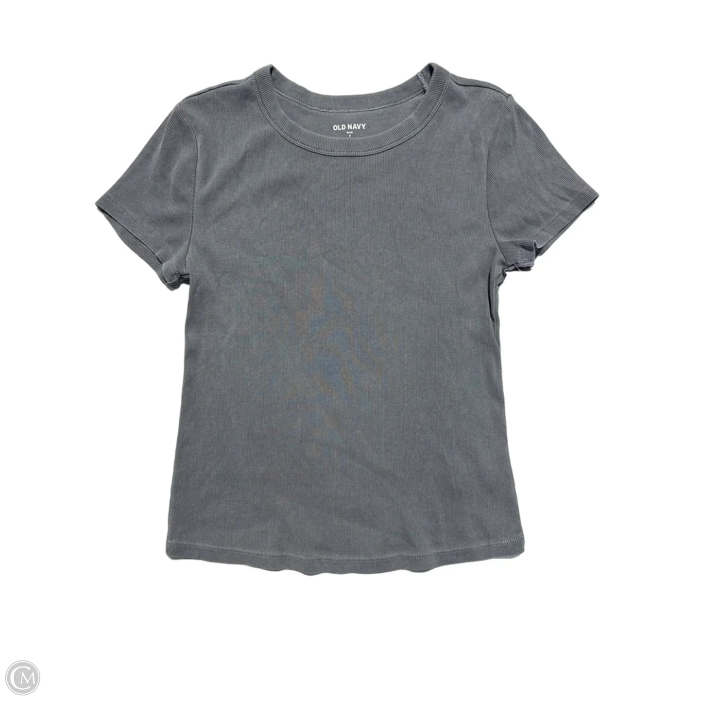 Top Short Sleeve By Old Navy In Grey, Size: S
