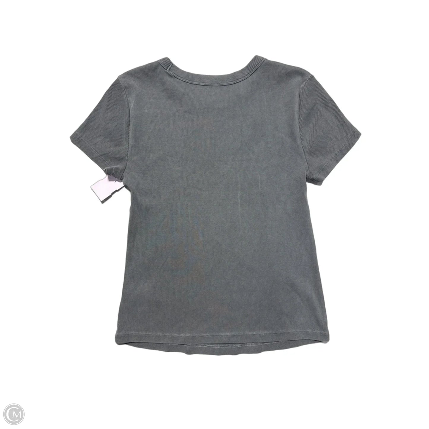 Top Short Sleeve By Old Navy In Grey, Size: S