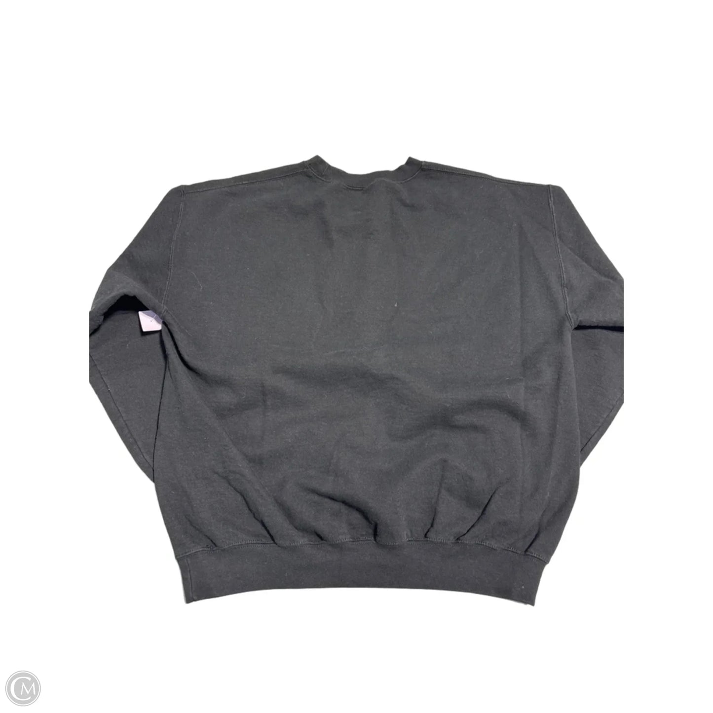 Top Long Sleeve By Gildan In Black, Size: L