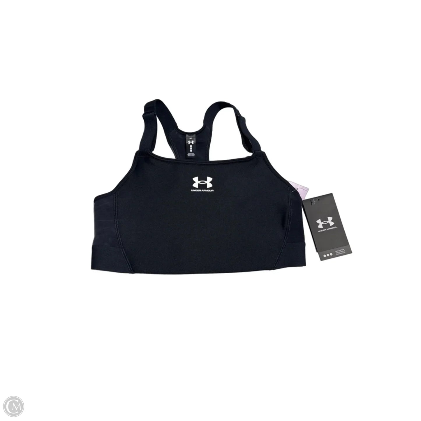 Athletic Bra By Under Armour In Black, Size: M