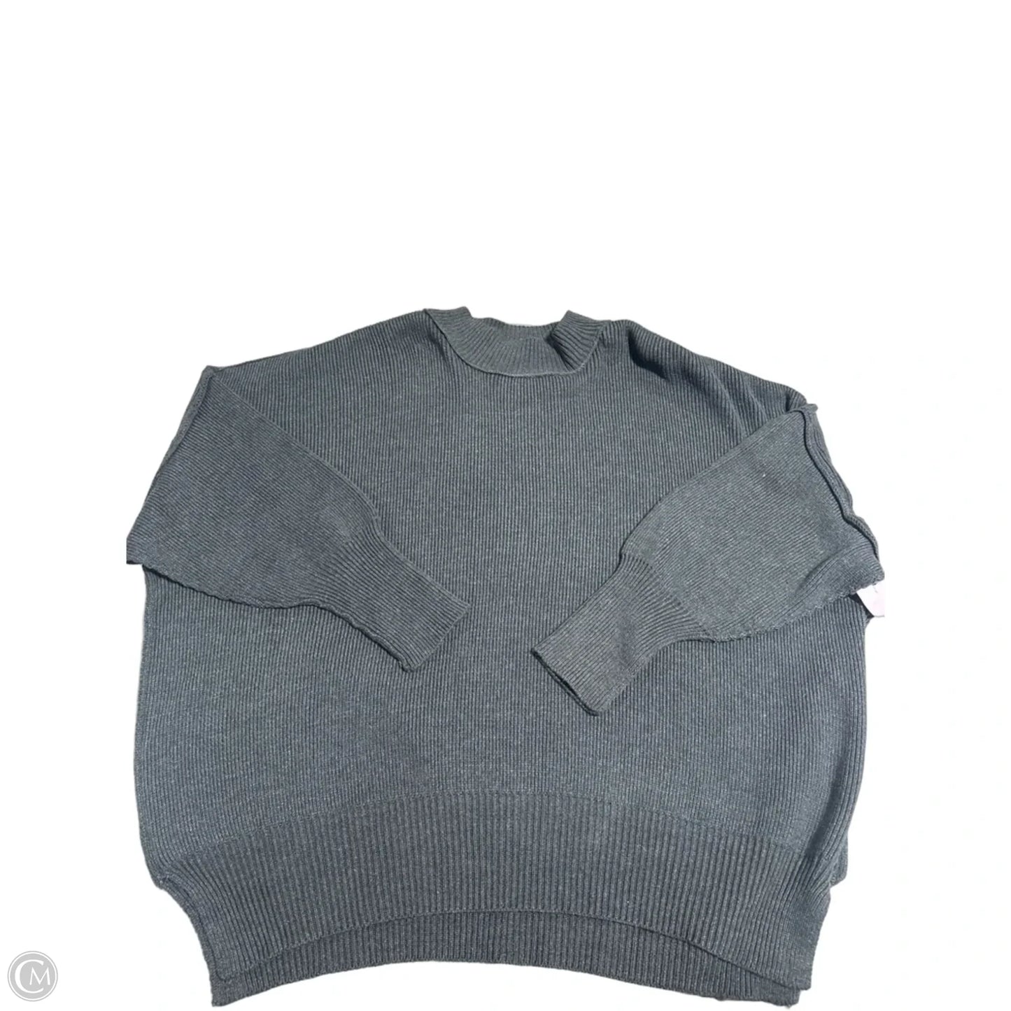 Sweater By Zenana In Grey, Size: Xl